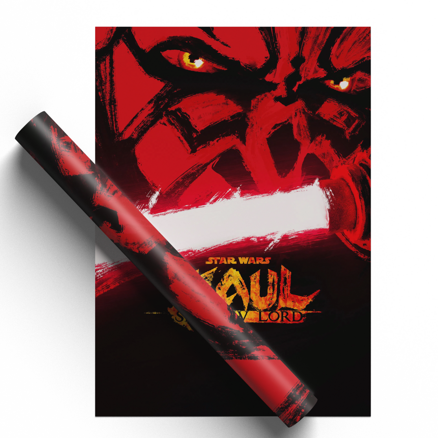 Star Wars Maul Shadow Lord TV Series Teaser Poster Bedroom Wall Decor A5-A3
