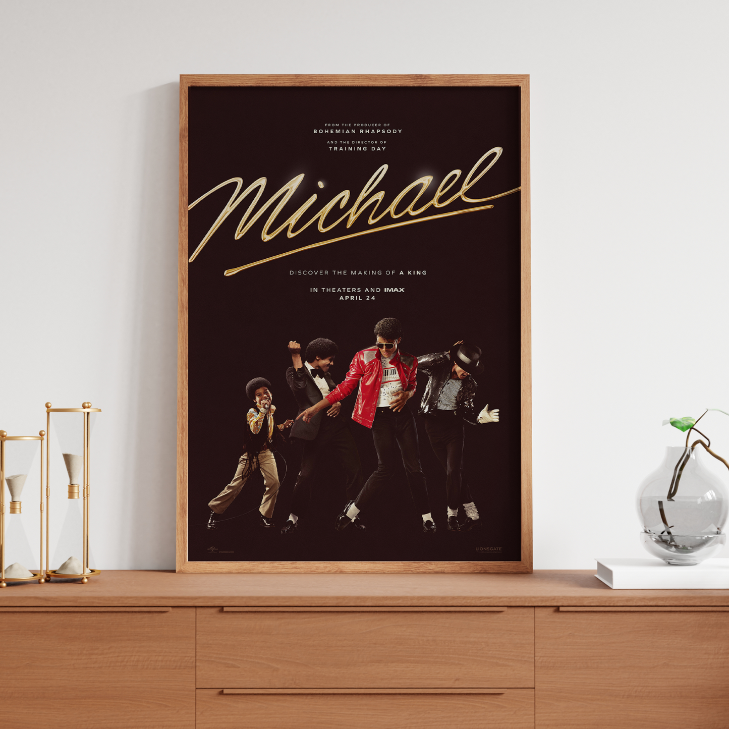 Michael 2026 Teaser Movie Poster A5 A4 A3 Bedroom Home Cinema Decor