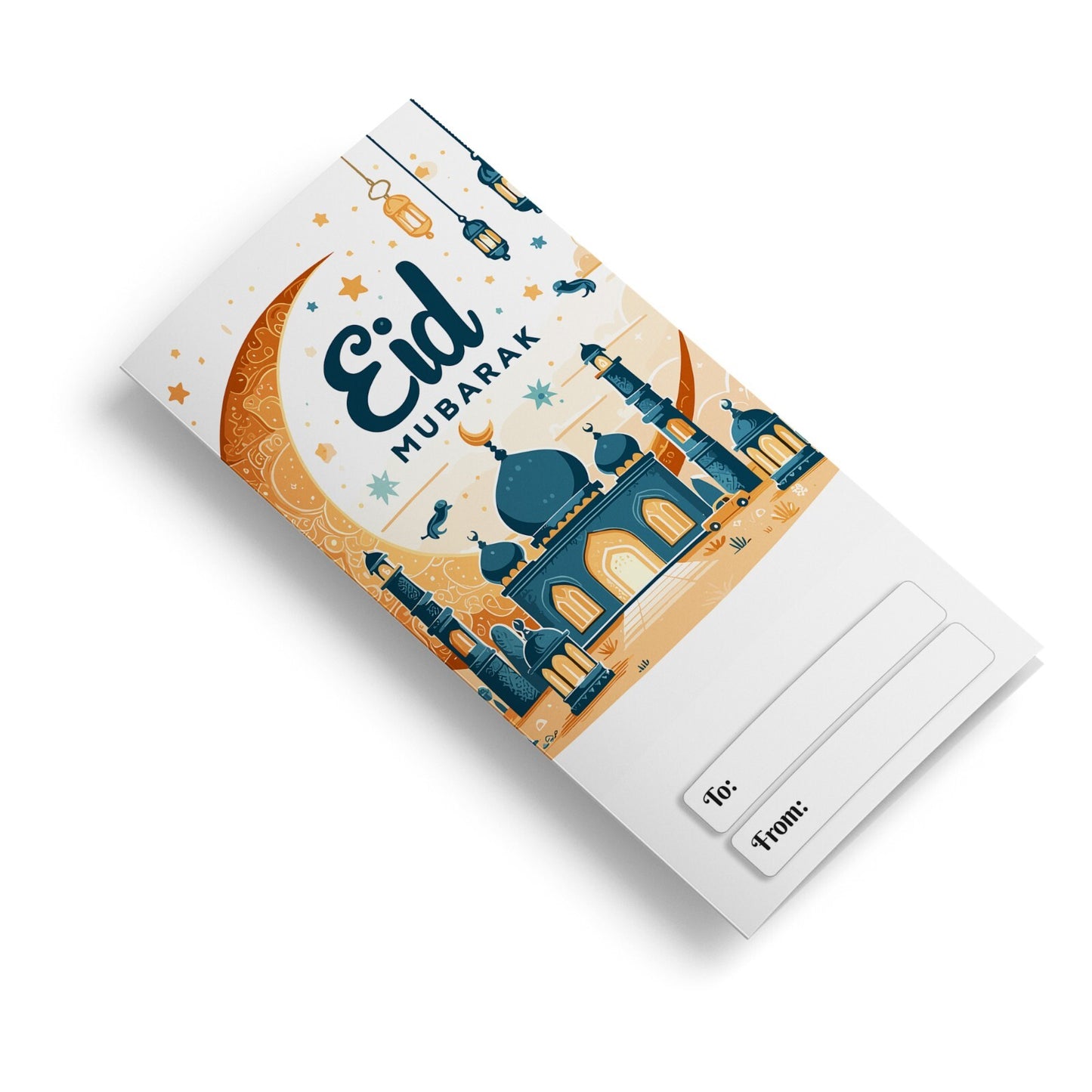 EID MUBARAK Cards MONEY WALLETS, Islamic Festive Muslim Happy Eid Greeting Cards