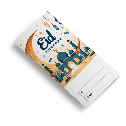 EID MUBARAK Cards MONEY WALLETS, Islamic Festive Muslim Happy Eid Greeting Cards