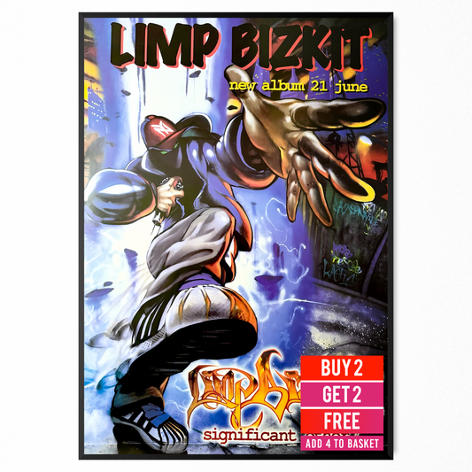 LIMP BIZKIT Music Concert Posters Print Wall Art A5 A4 A3 For Rock Fans