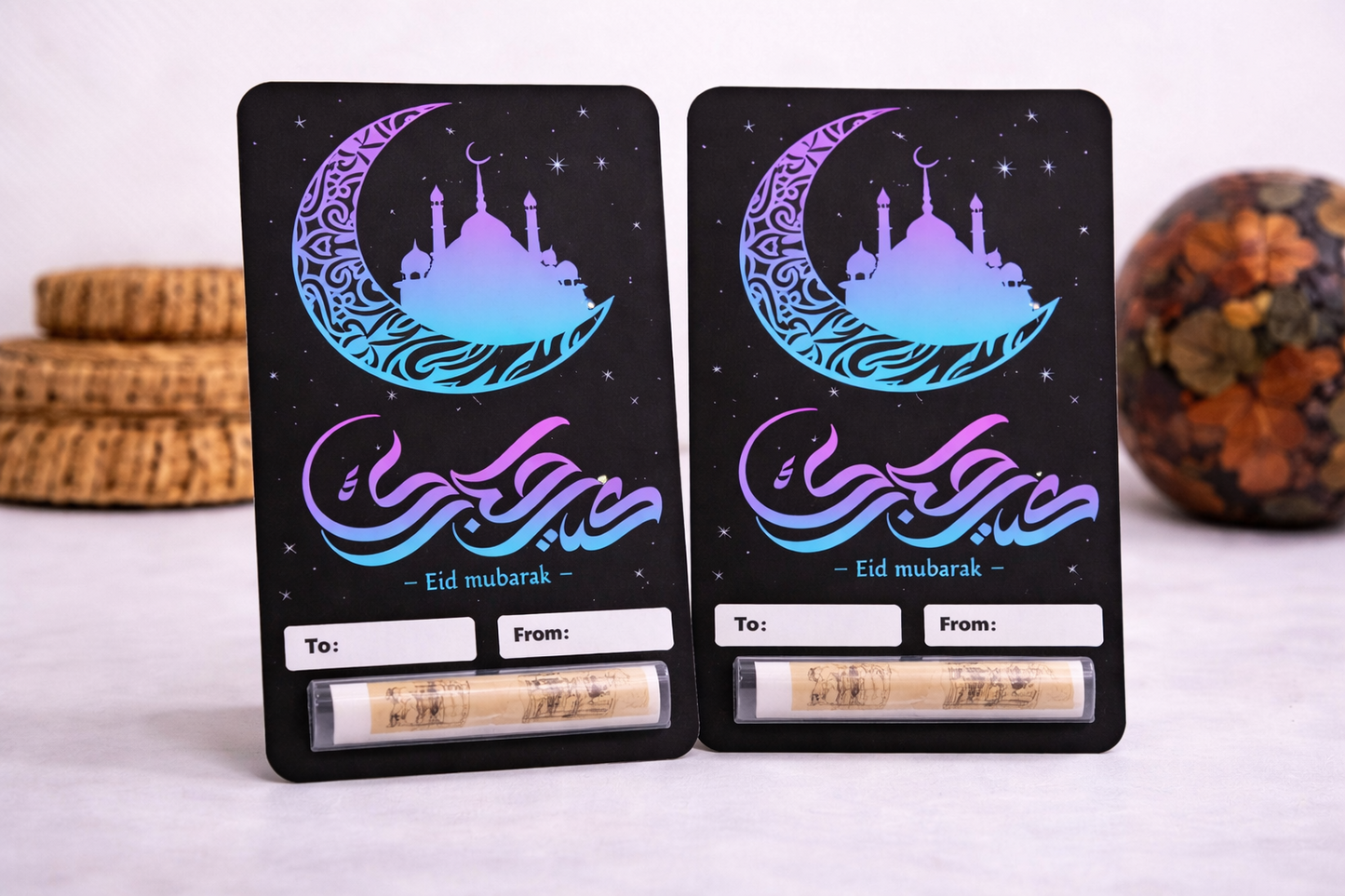 Eid Mubarak Money wallet Islamic Festive Eidi Gift Party Eid Money Card