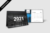 Desktop Calendar 01 Personalised Black